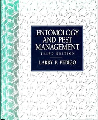 Entomology and Pest Management
