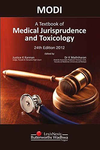 A Textbook of Medical Jurisprudence and Toxicology