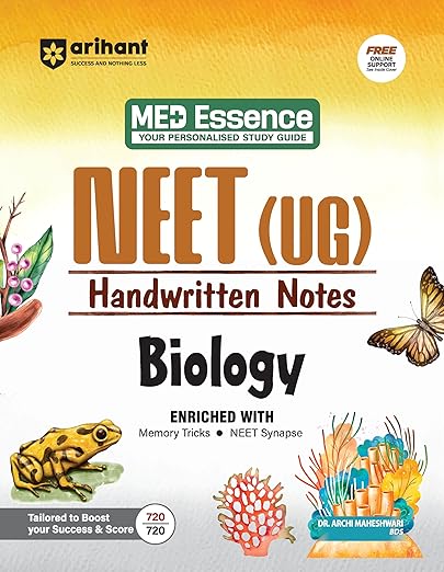 Arihant NEET (UG) Exam: Handwritten Notes for Biology | First and Only NEET Targeted Handwritten Notes For Exam 2026